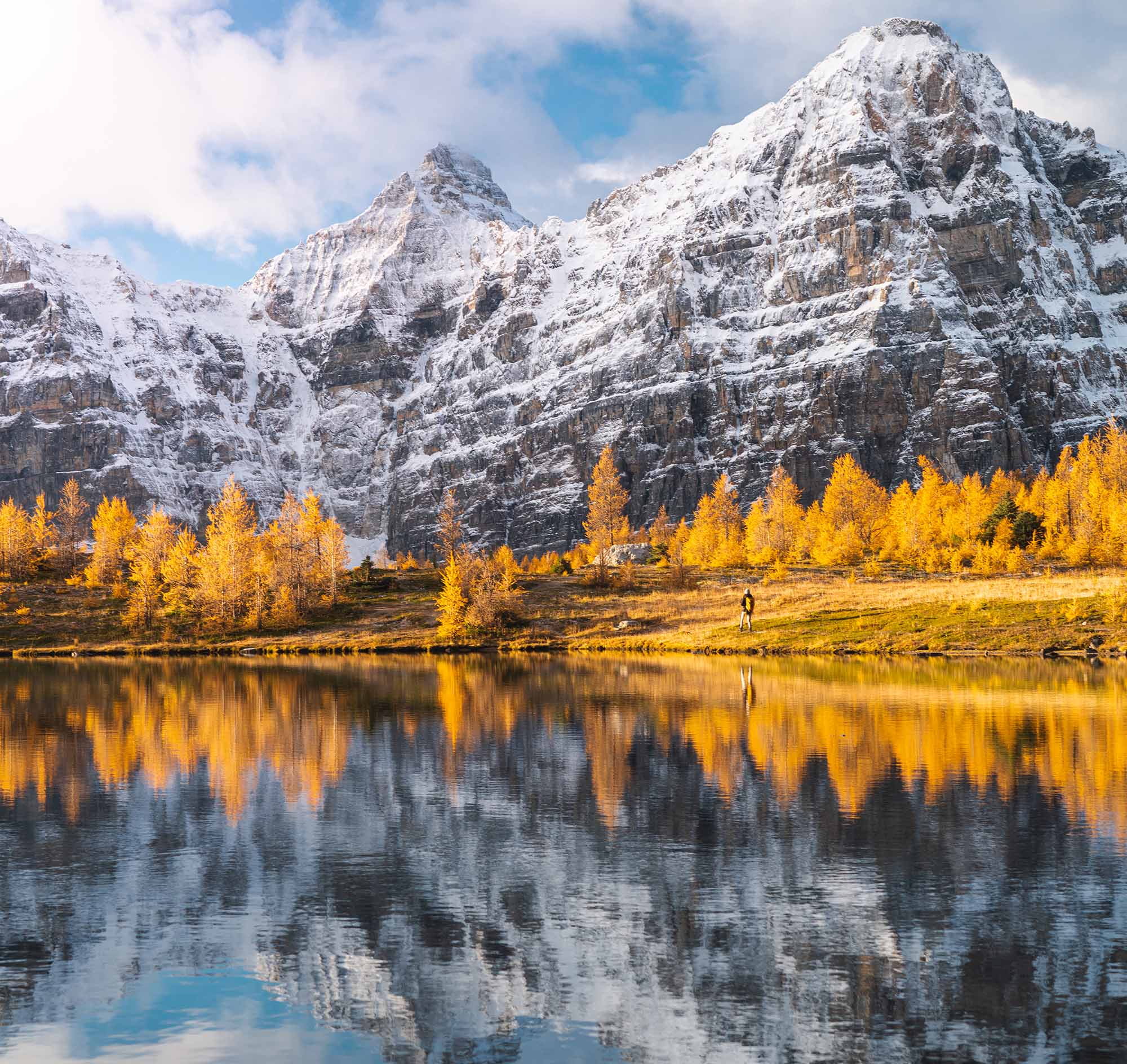 Fall and spring (shoulder season) is the perfect time to visit Banff National Park. Change is in the air