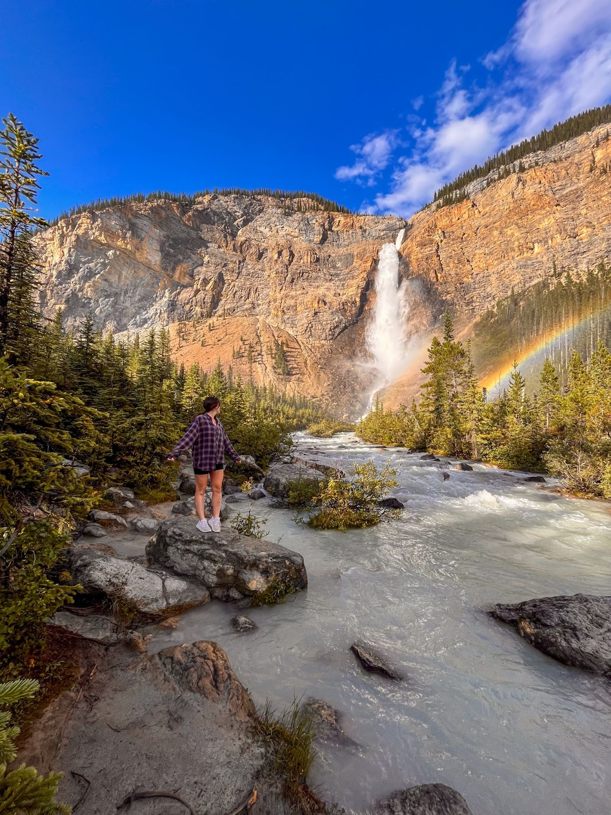 Leigh Caporal @ Takakkaw Falls