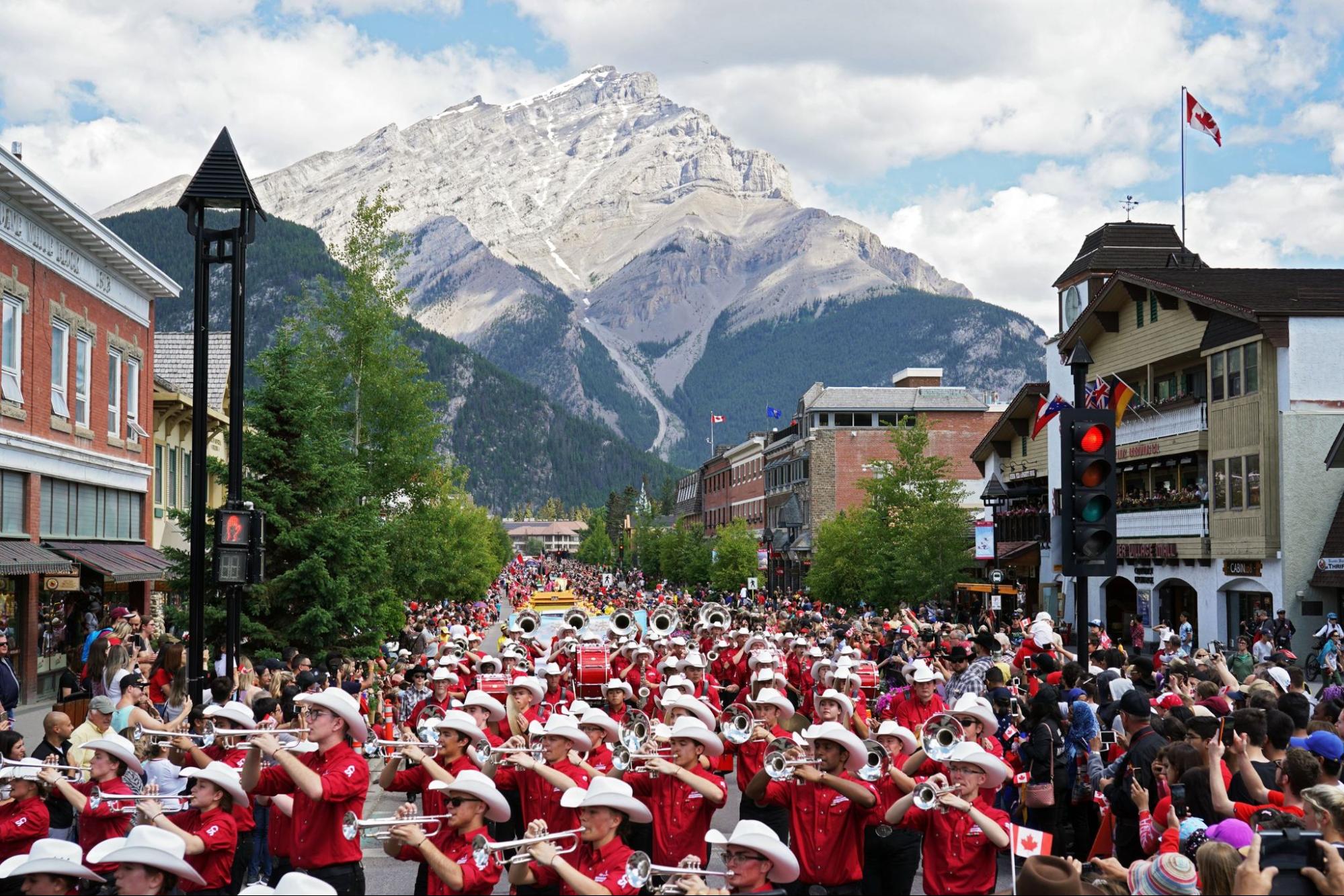 Canada Day in Banff