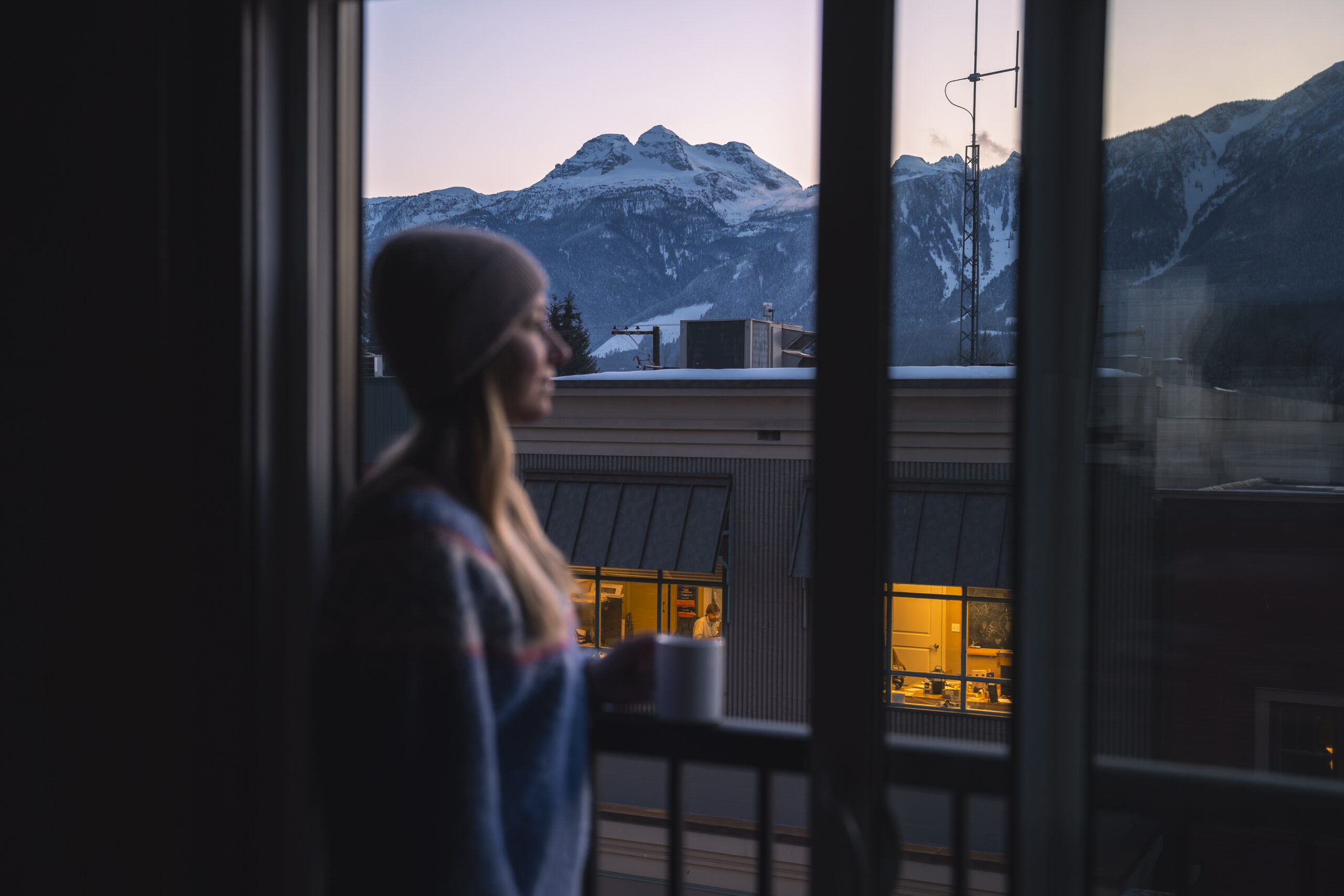 Basecamp view Revelstoke