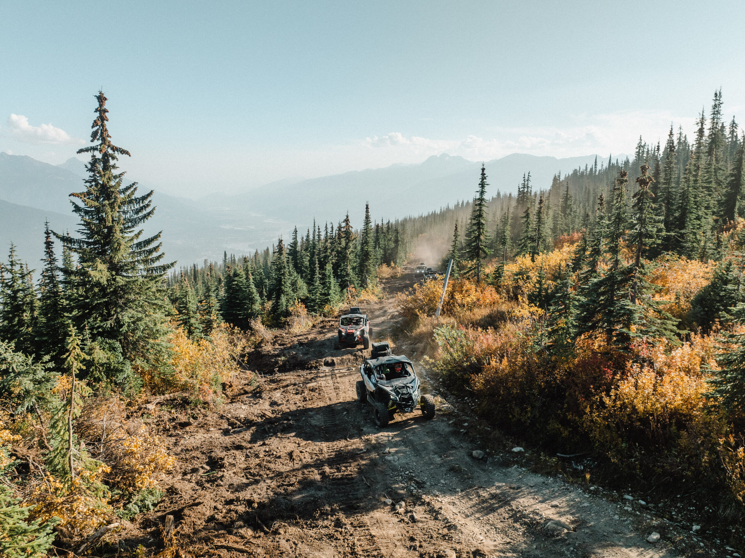 Trail riding with Great Canadian Tours