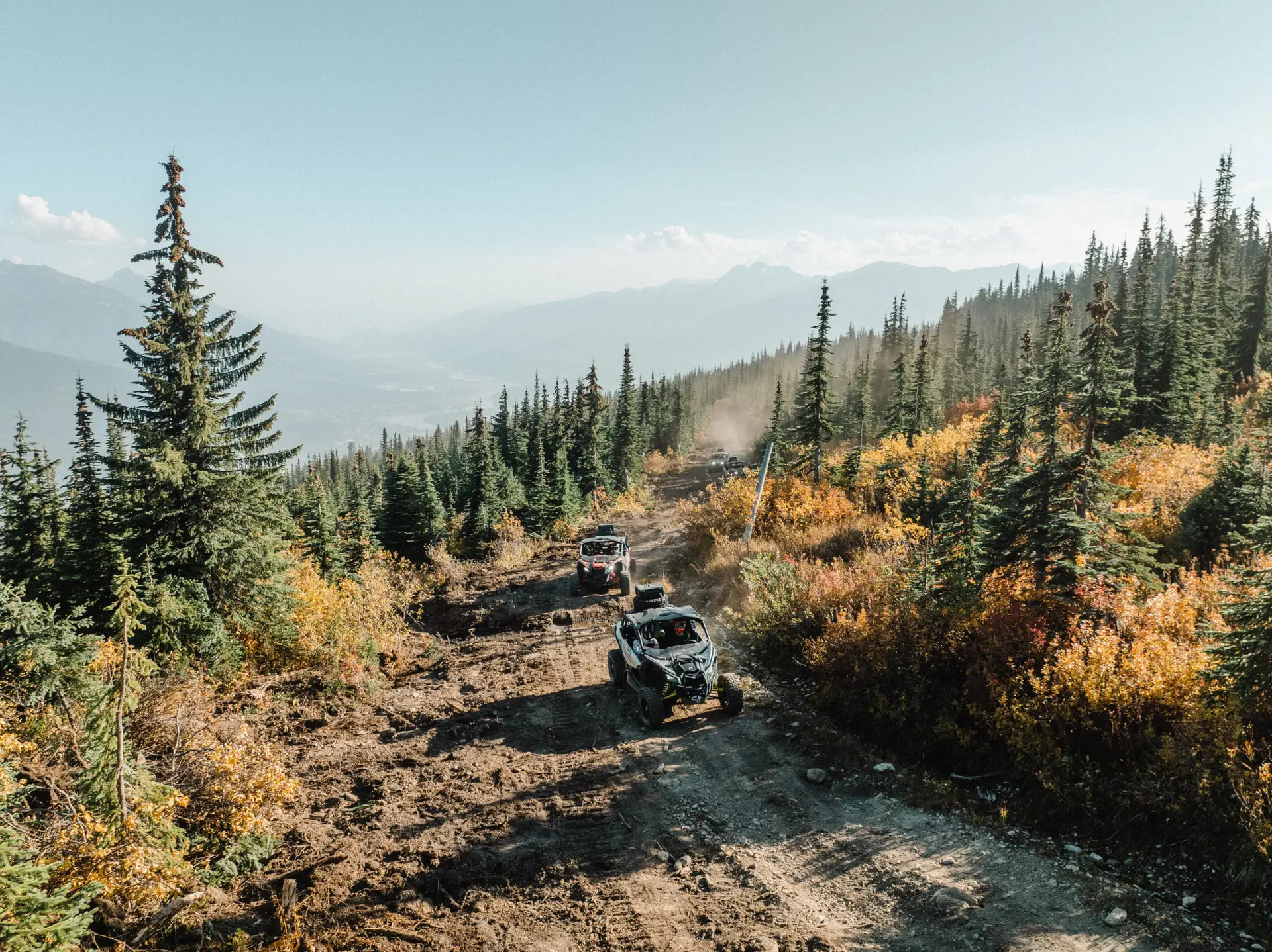 Trail riding with Great Canadian Tours