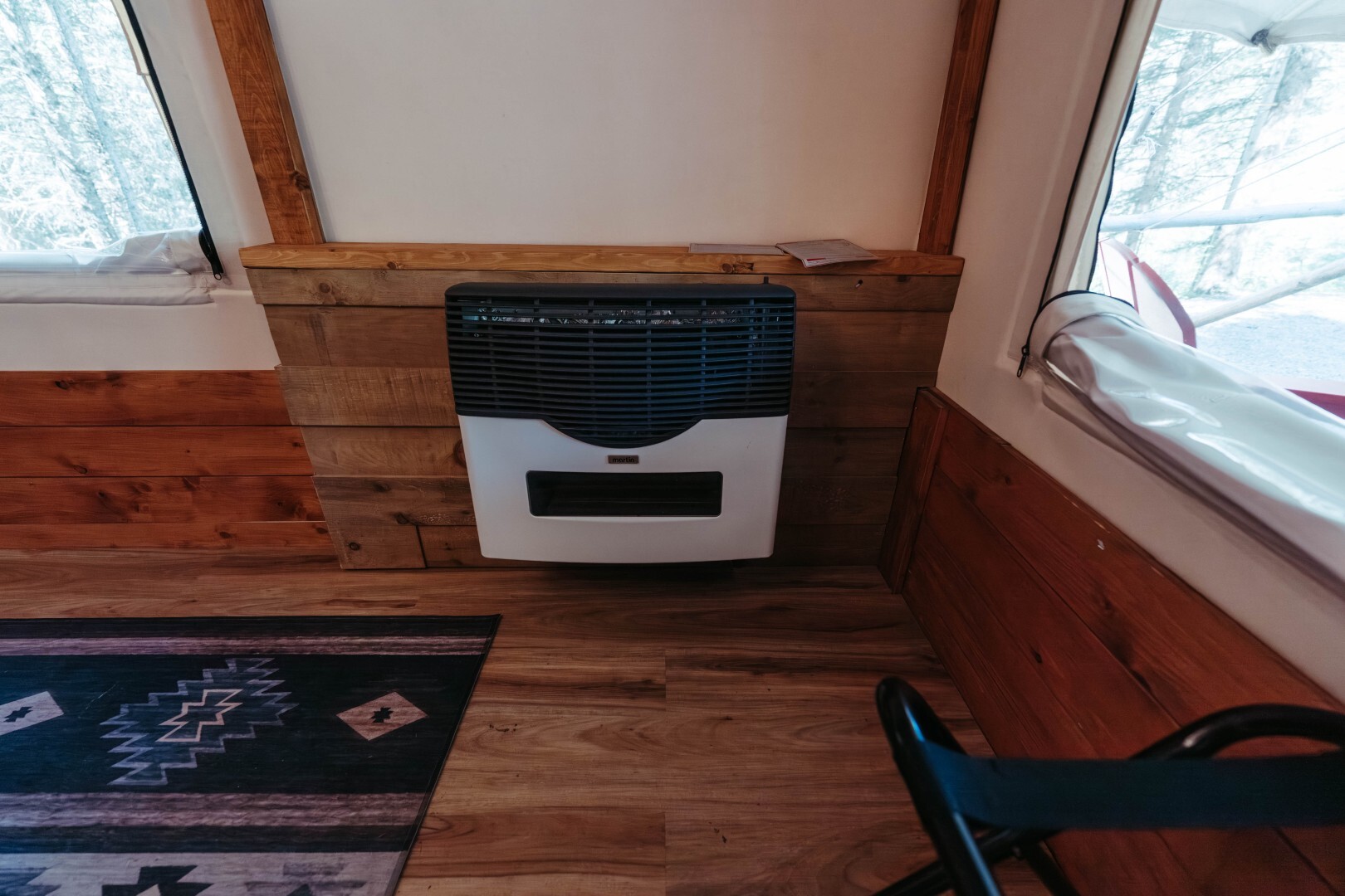 Interior Glamping Tent