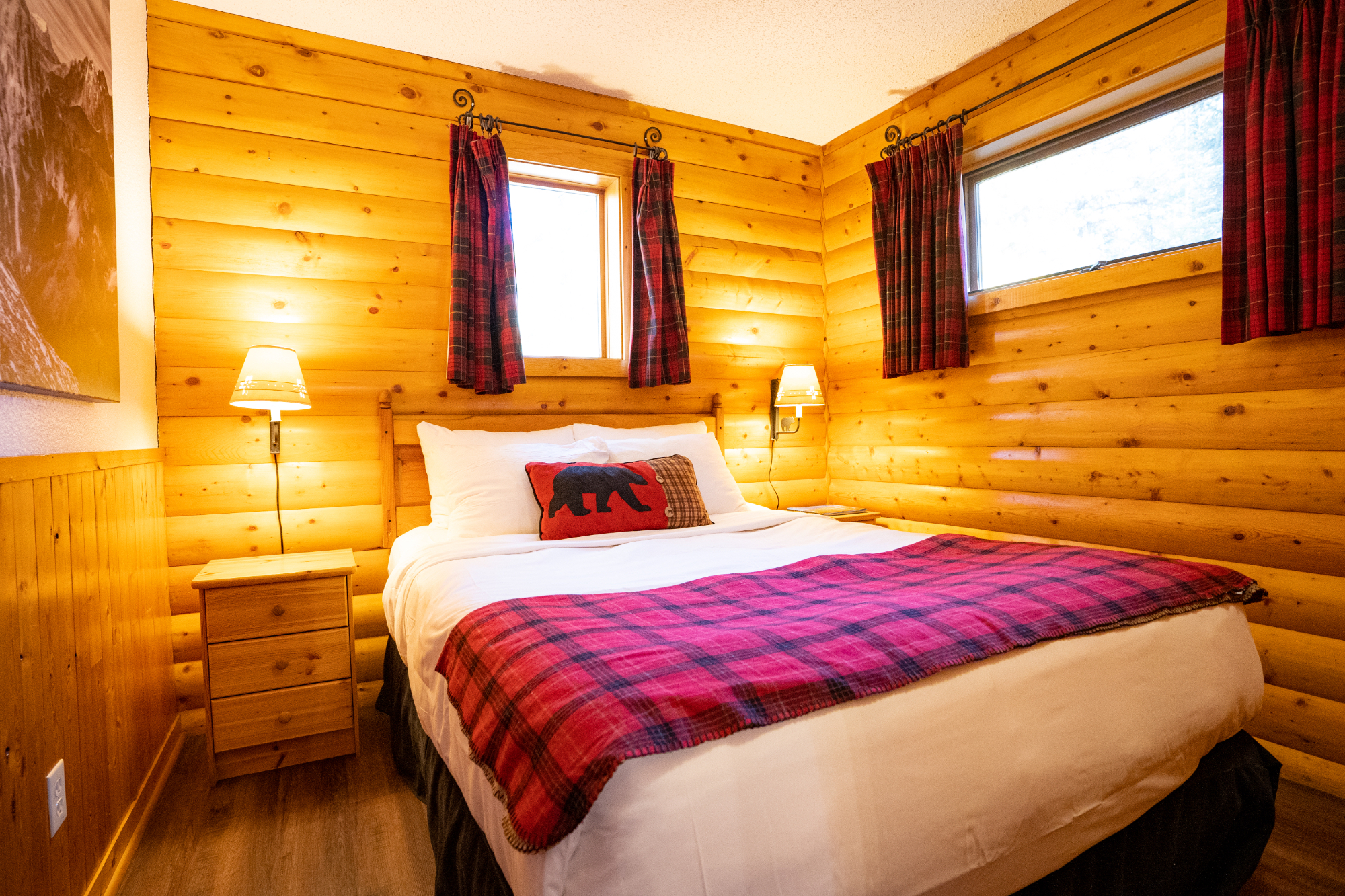 Family Superior Two Bedroom Cabin interior