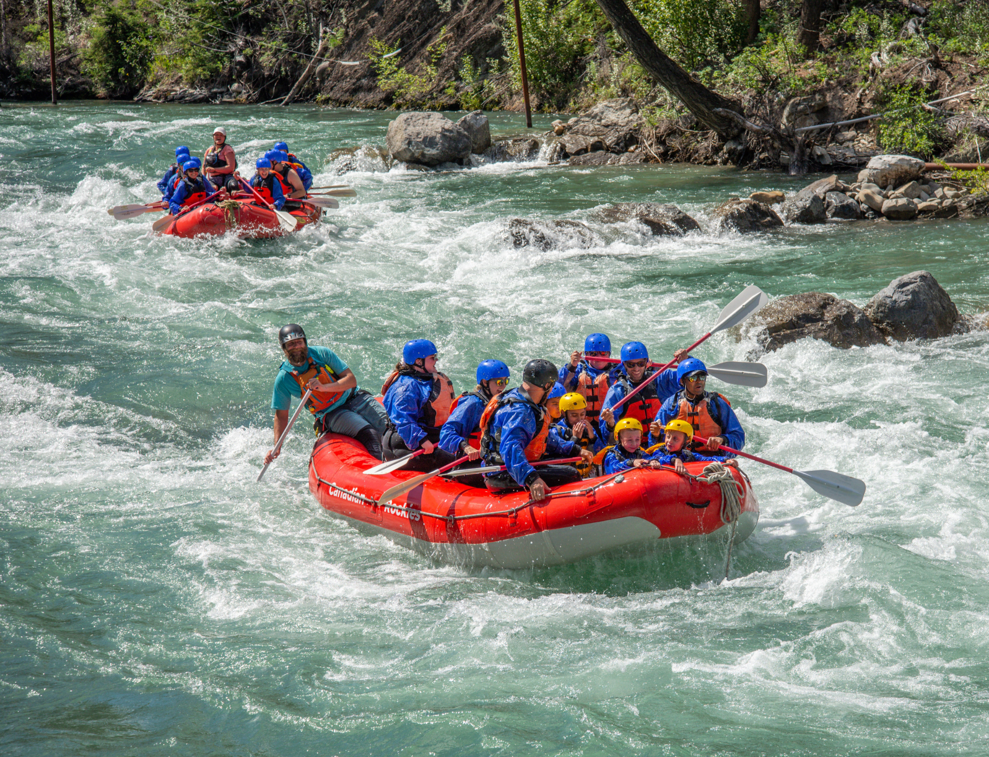 Whitewater Rafting on the Kananaskis River