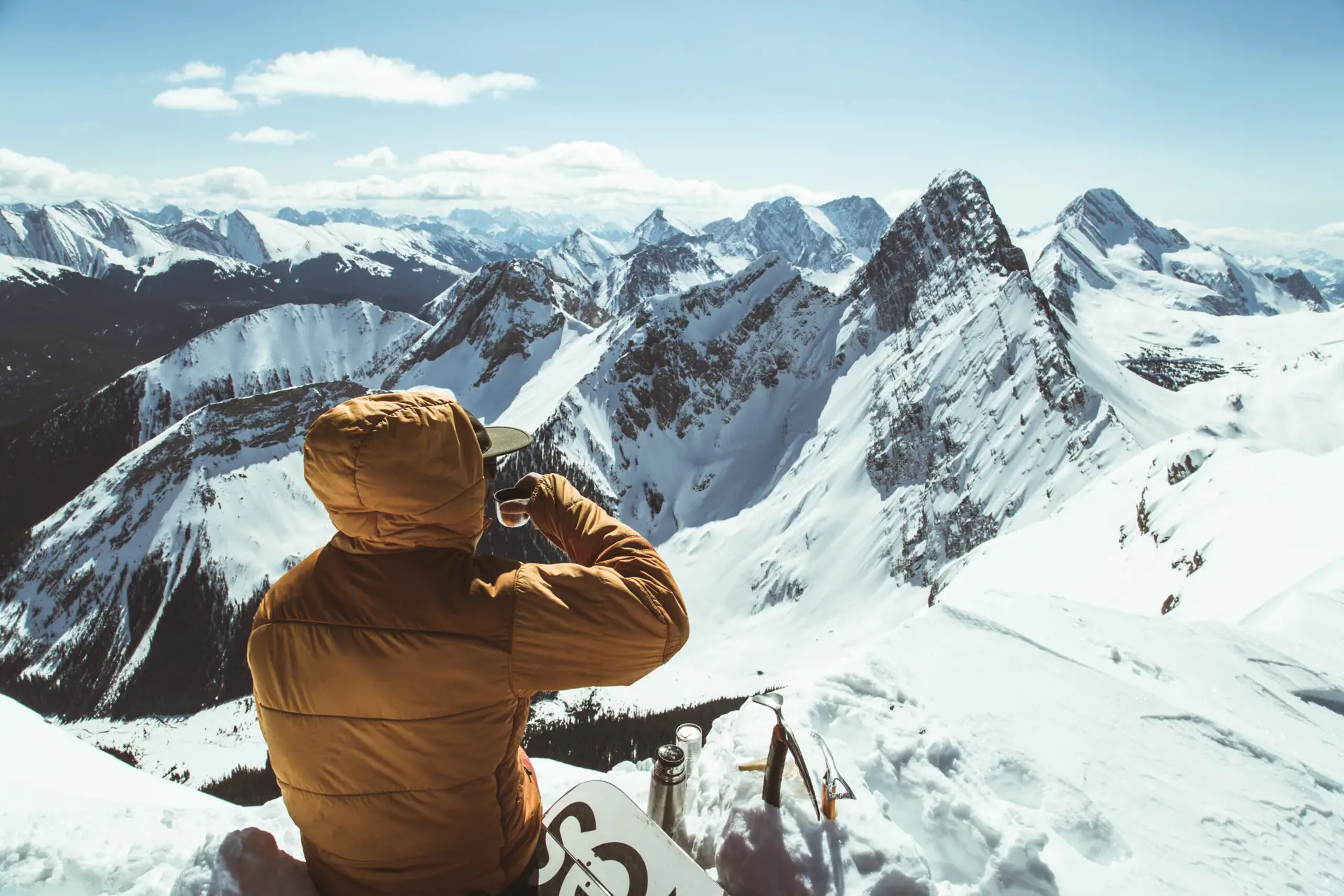 Mountain top view