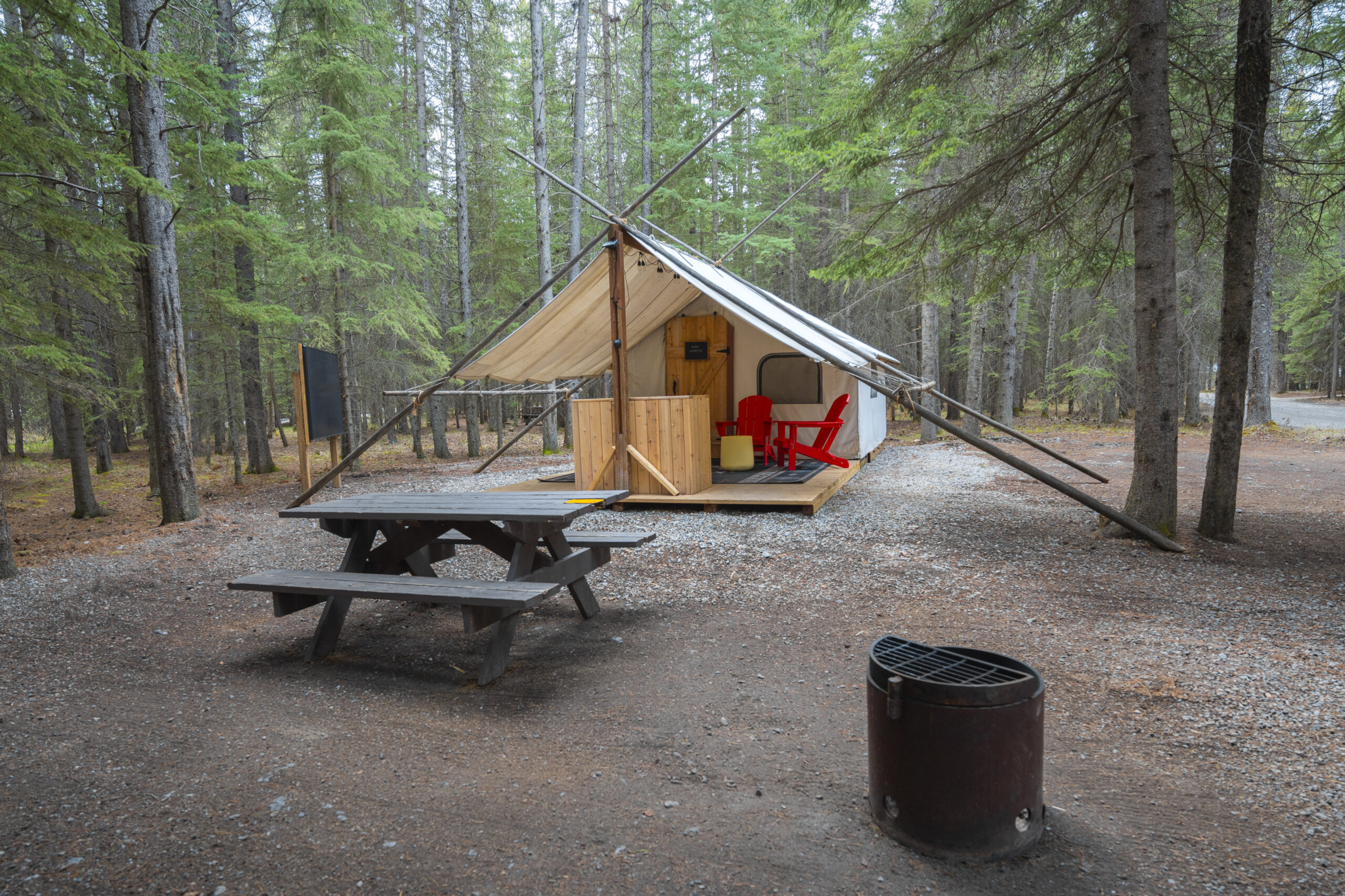 Exterior Glamping Tent