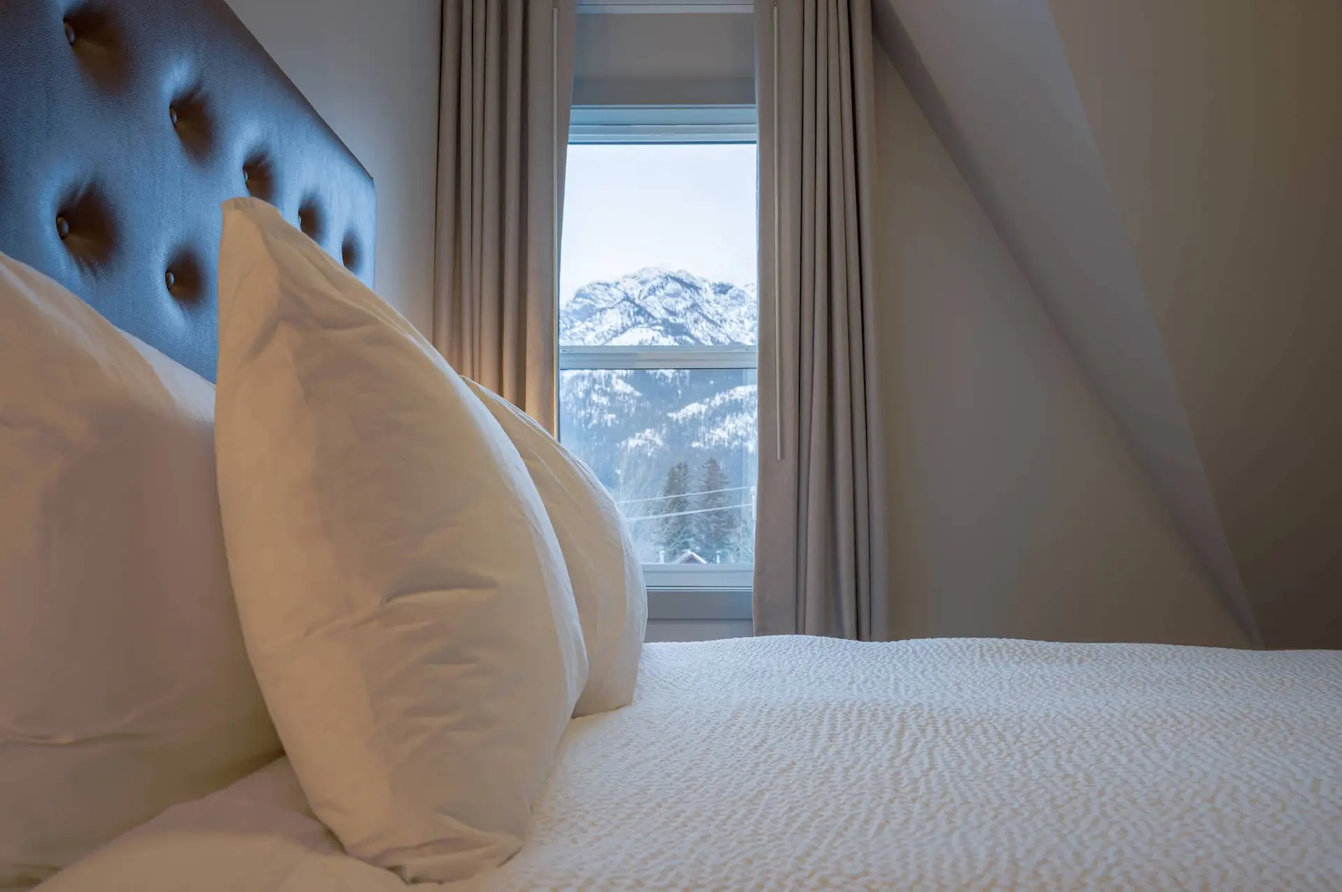 Basecamp Suites Banff two-bedroom suite with mountain view