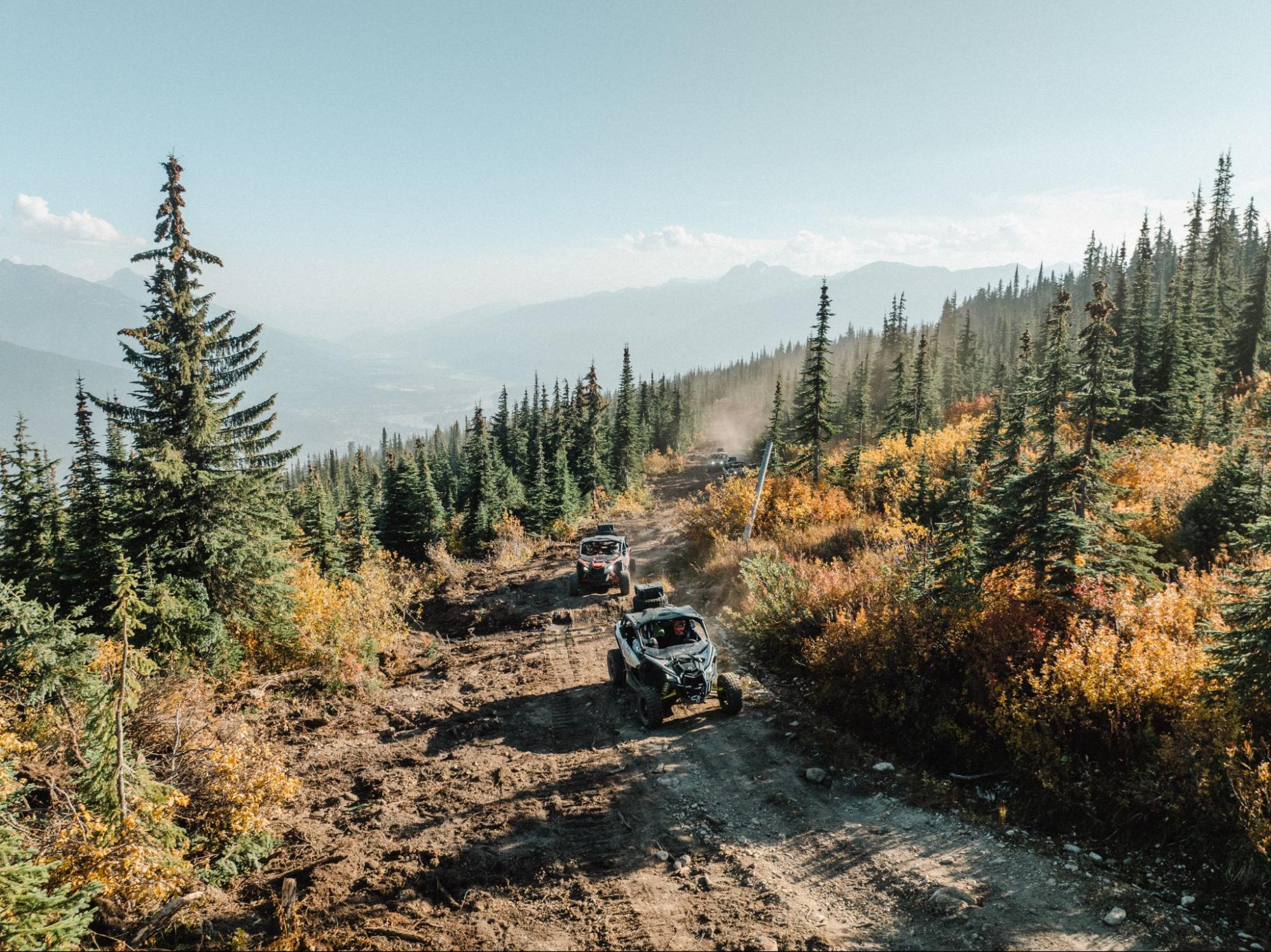 Mountain-side Off-roading in Revelstoke